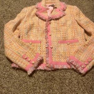 Barbie pink blazer jacket
